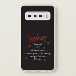 Friend 21 - Abrams  - Gracie Abrams Phone Case for Galaxy S10 Plus