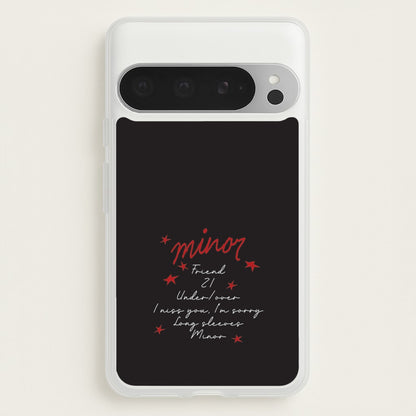 Friend 21 - Abrams  - Gracie Abrams Phone Case for Google Pixel 9 Pro XL