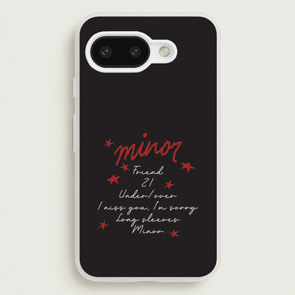 Friend 21 - Abrams  - Gracie Abrams Phone Case for Google Pixel 9a