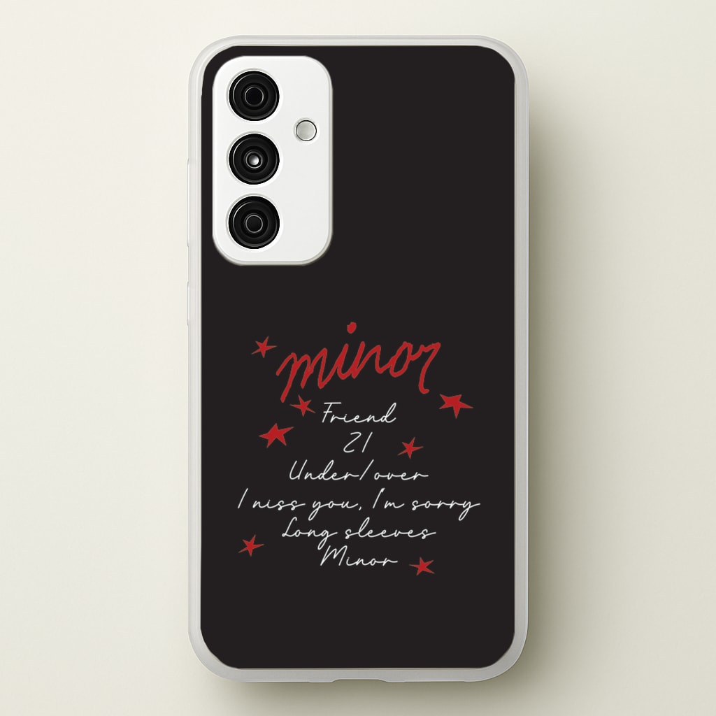 Friend 21 - Abrams  - Gracie Abrams Phone Case for Galaxy A55