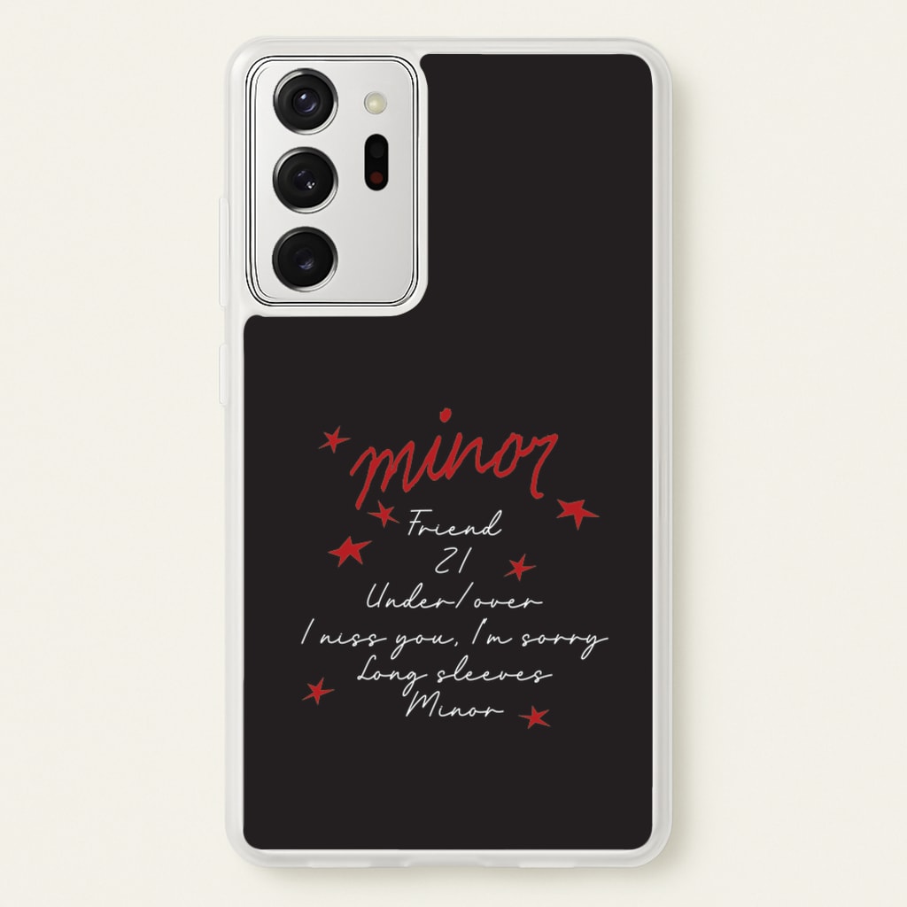 Friend 21 - Abrams  - Gracie Abrams Phone Case for Galaxy Note 20 Ultra