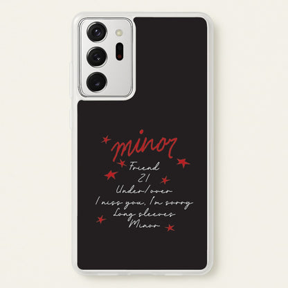 Friend 21 - Abrams  - Gracie Abrams Phone Case for Galaxy Note 20 Ultra