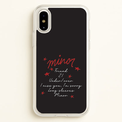 Friend 21 - Abrams  - Gracie Abrams Phone Case for iPhone X / XS