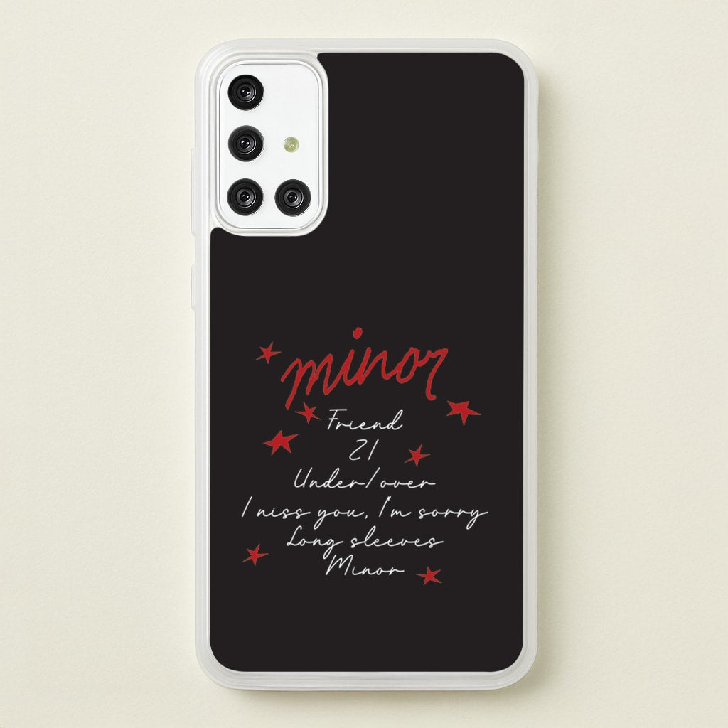 Friend 21 - Abrams  - Gracie Abrams Phone Case for Galaxy A71