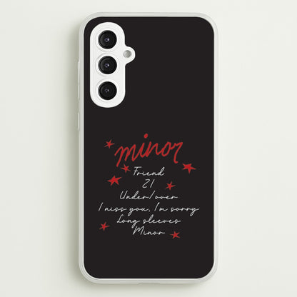 Friend 21 - Abrams  - Gracie Abrams Phone Case for Galaxy S23FE