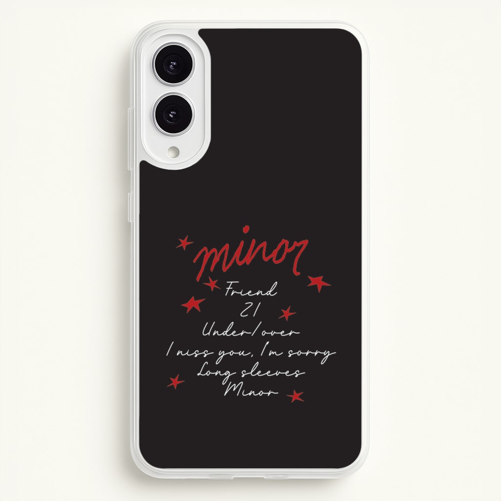 Friend 21 - Abrams  - Gracie Abrams Phone Case for Galaxy S25 Edge