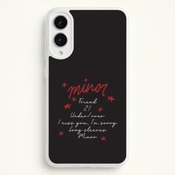 Friend 21 - Abrams  - Gracie Abrams Phone Case for Galaxy S25 Edge