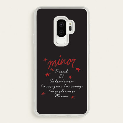 Friend 21 - Abrams  - Gracie Abrams Phone Case for Galaxy S9 Plus