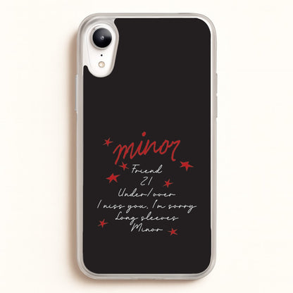 Friend 21 - Abrams  - Gracie Abrams Phone Case for iPhone XR