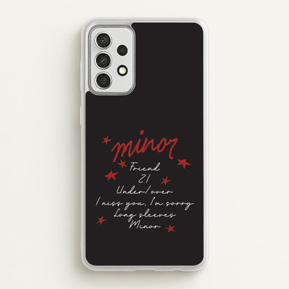 Friend 21 - Abrams  - Gracie Abrams Phone Case for Galaxy A52 / A52s