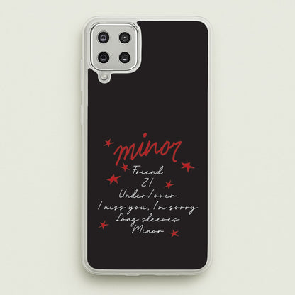 Friend 21 - Abrams  - Gracie Abrams Phone Case for Galaxy A12