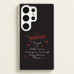 Friend 21 - Abrams  - Gracie Abrams Phone Case for Galaxy S25 Ultra