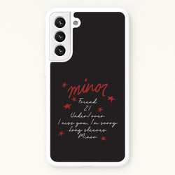 Friend 21 - Abrams  - Gracie Abrams Phone Case for Galaxy S22 Plus