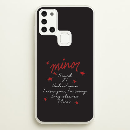Friend 21 - Abrams  - Gracie Abrams Phone Case for Galaxy A21s
