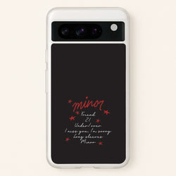 Friend 21 - Abrams  - Gracie Abrams Phone Case for Google Pixel 8 Pro