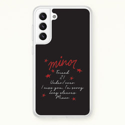 Friend 21 - Abrams  - Gracie Abrams Phone Case for Galaxy S22