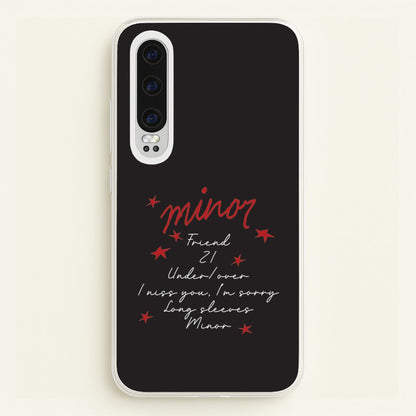 Friend 21 - Abrams  - Gracie Abrams Phone Case for Huawei P30