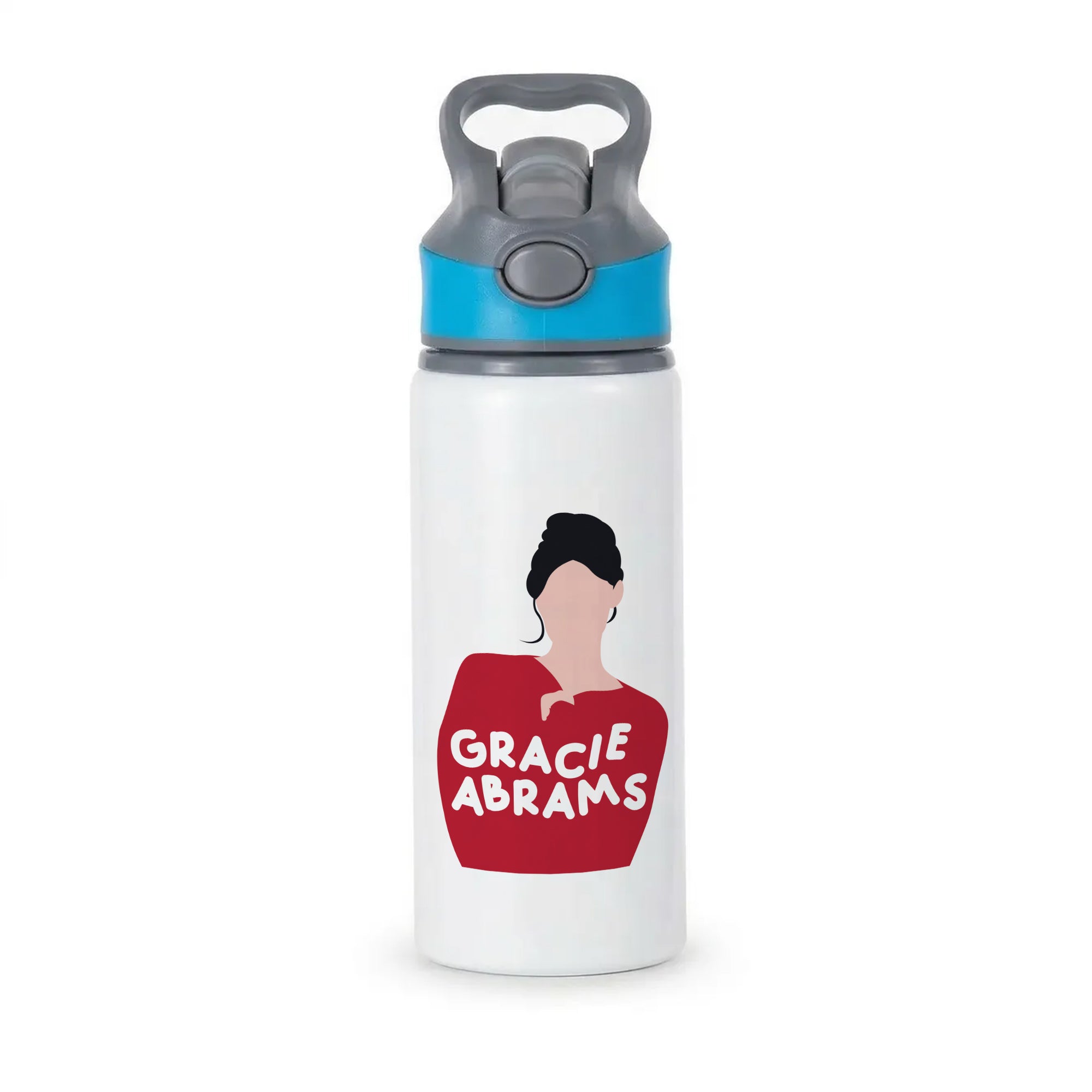 Portrait - Abrams Active Water Bottle - Blue