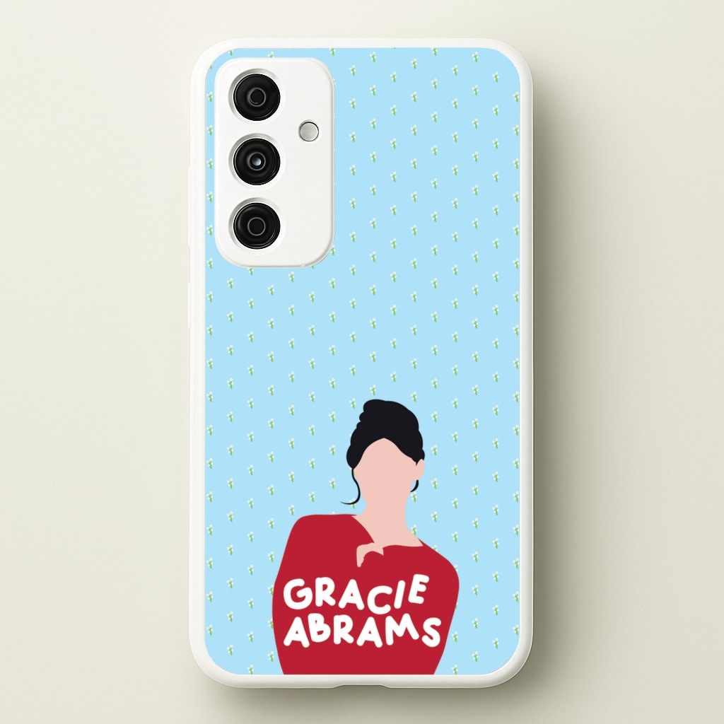 Portrait - Abrams  - Gracie Abrams Phone Case for Galaxy A55