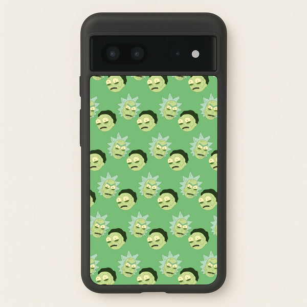 R&M Pattern  - Rick And Morty Phone Case for Google Pixel 7
