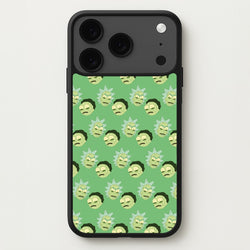 R&M Pattern Phone Case for iPhone 17 Pro Max