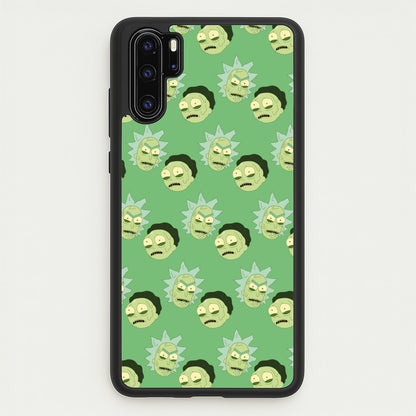 R&M Pattern  - Rick And Morty Phone Case for Huawei P30 Pro