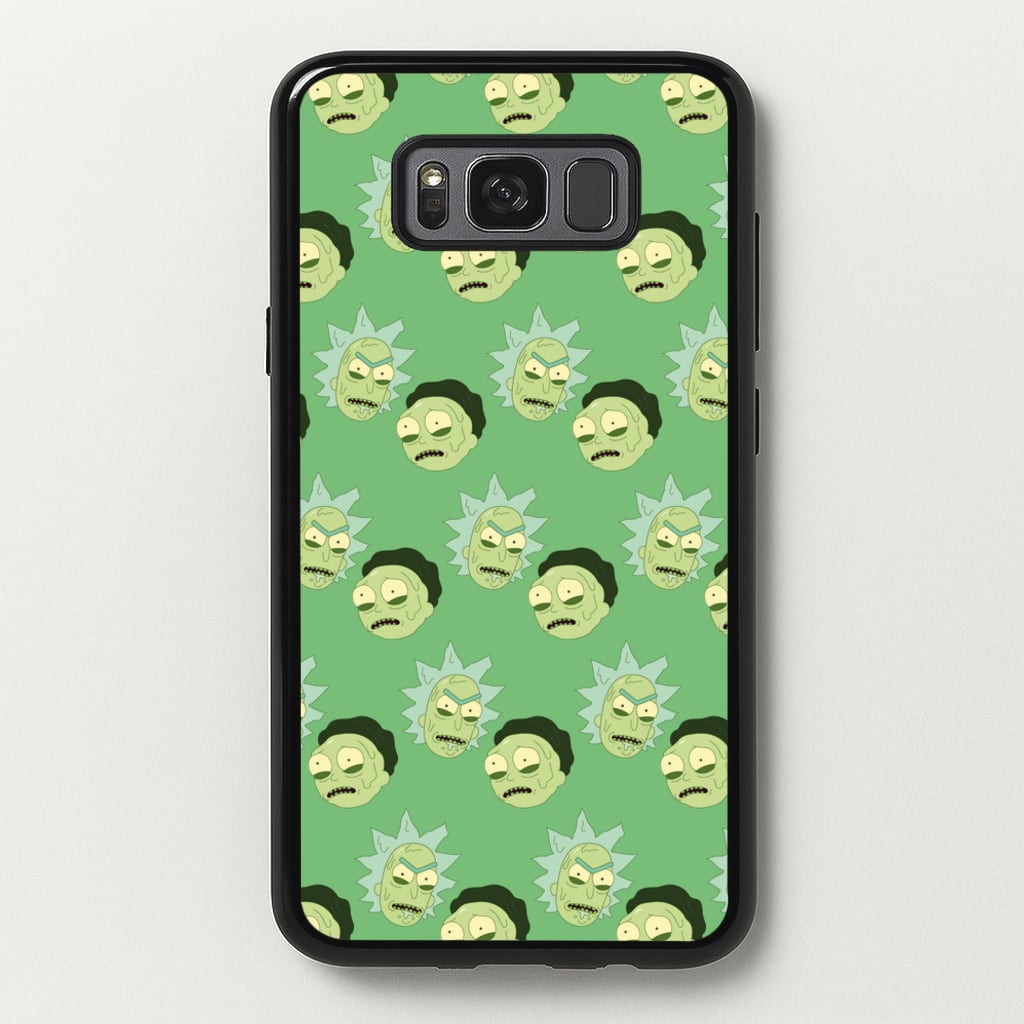 R&M Pattern  - Rick And Morty Phone Case for Galaxy S8