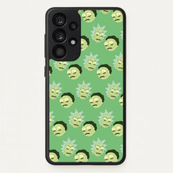 R&M Pattern  - Rick And Morty Phone Case for Galaxy A33