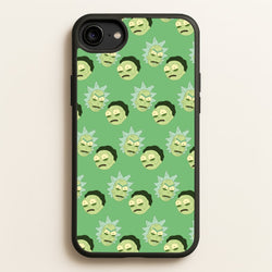R&M Pattern  - Rick And Morty Phone Case for iPhone 6 / 7 / 8 / SE