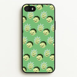 R&M Pattern  - Rick And Morty Phone Case for iPhone 5 / 5s / SE 2016