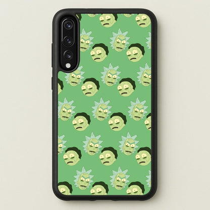 R&M Pattern  - Rick And Morty Phone Case for Huawei P20 Pro
