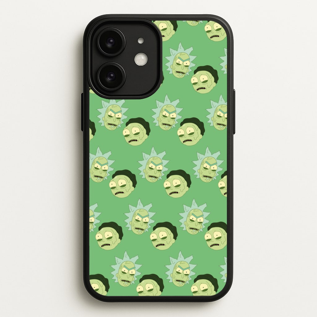 R&M Pattern  - Rick And Morty Phone Case for iPhone 11