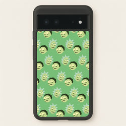 R&M Pattern  - Rick And Morty Phone Case for Google Pixel 6