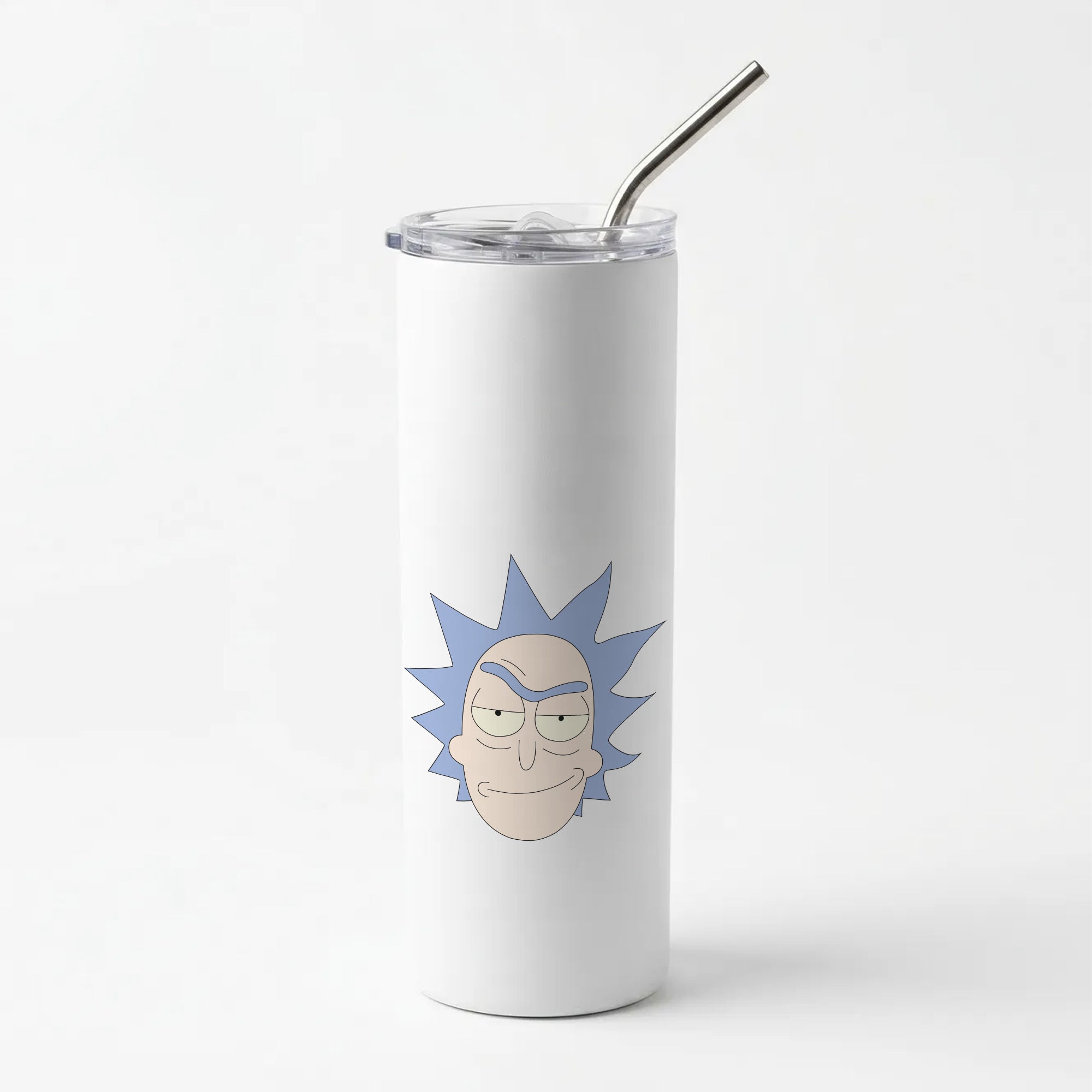 Smirk - Rick And Morty Skinny Tumbler