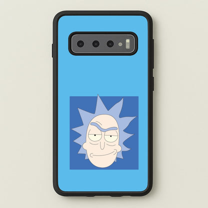Smirk - Rick And Morty  - Rick And Morty Phone Case for Galaxy S10