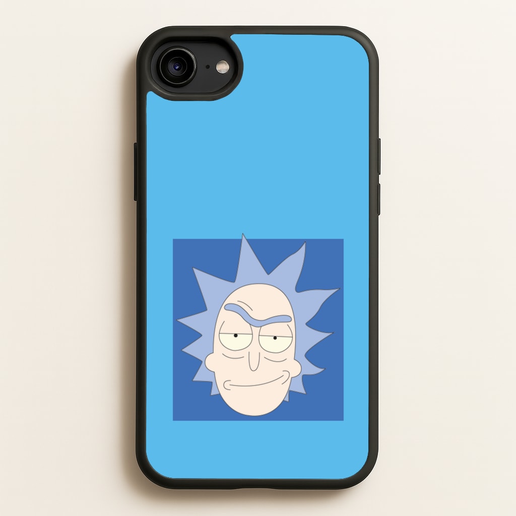 Smirk - Rick And Morty  - Rick And Morty Phone Case for iPhone 6 / 7 / 8 / SE