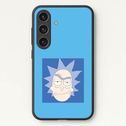 Smirk - Rick And Morty  - Rick And Morty Phone Case for Galaxy S25 Plus