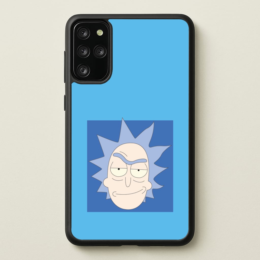 Smirk - Rick And Morty  - Rick And Morty Phone Case for Galaxy S20 Plus