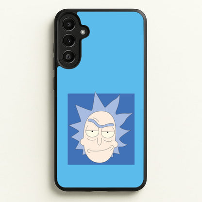 Smirk - Rick And Morty  - Rick And Morty Phone Case for Galaxy A34