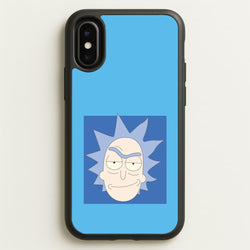 Smirk - Rick And Morty  - Rick And Morty Phone Case for iPhone X / XS