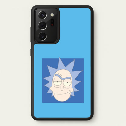 Smirk - Rick And Morty  - Rick And Morty Phone Case for Galaxy Note 20 Ultra