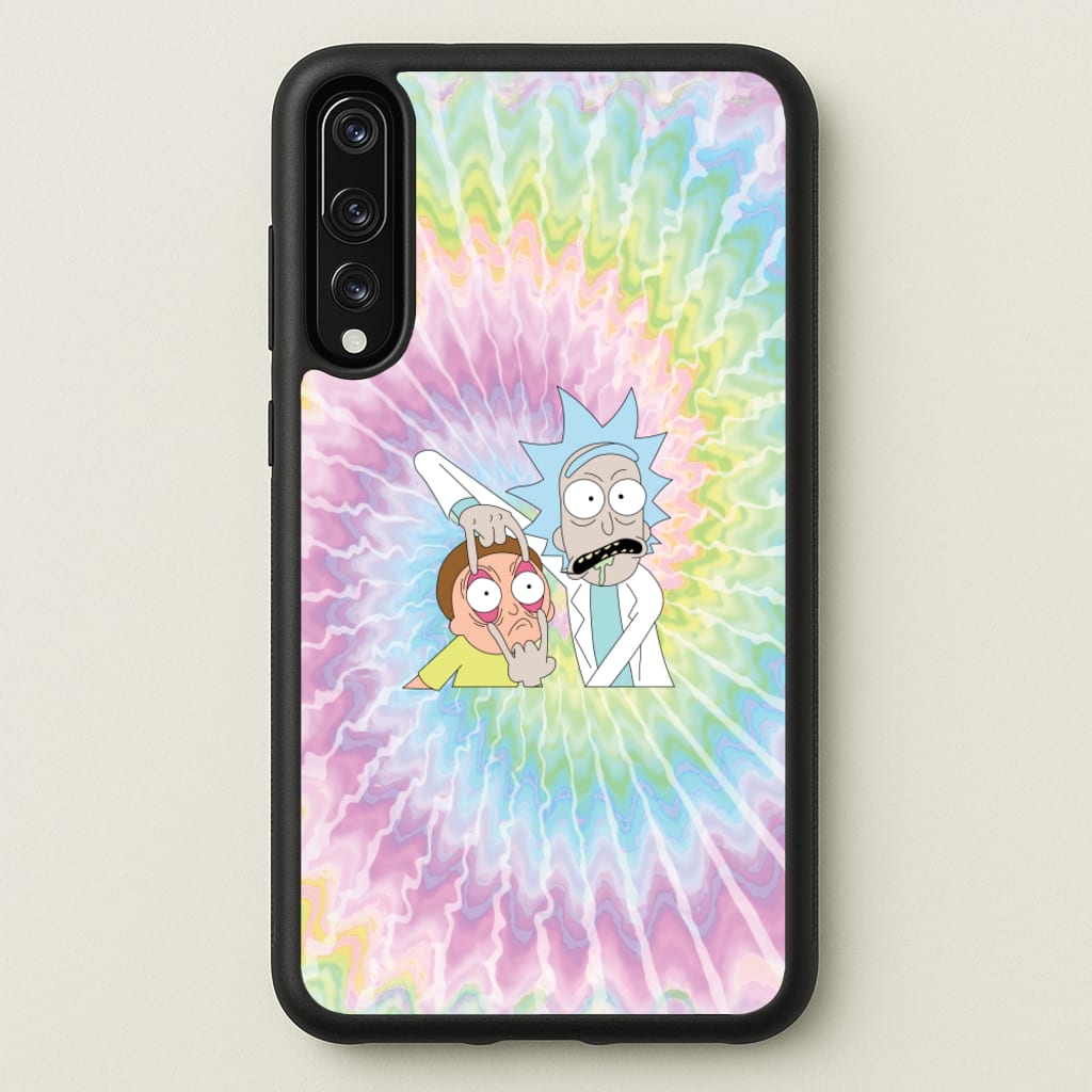 Psychedelic - RAM  - Rick And Morty Phone Case for Huawei P20 Pro