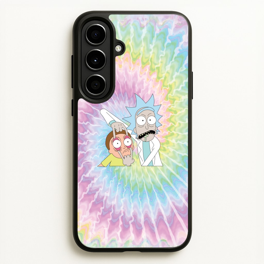 Psychedelic - RAM  - Rick And Morty Phone Case for Galaxy A56