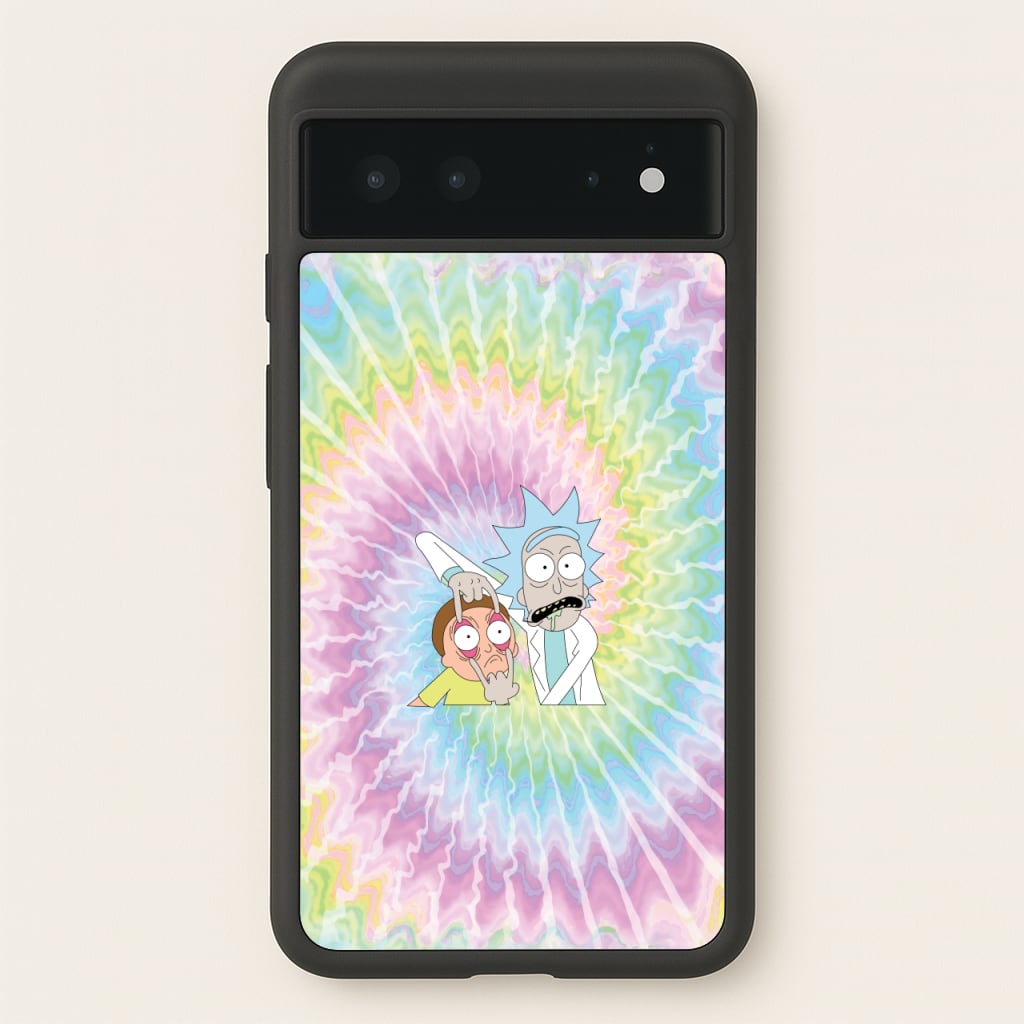 Psychedelic - RAM  - Rick And Morty Phone Case for Google Pixel 6