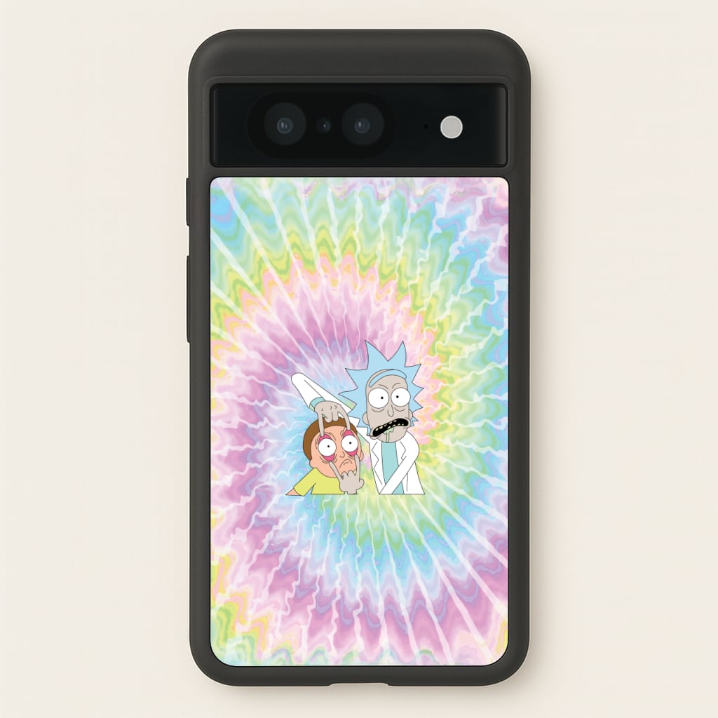Psychedelic - RAM  - Rick And Morty Phone Case for Google Pixel 8