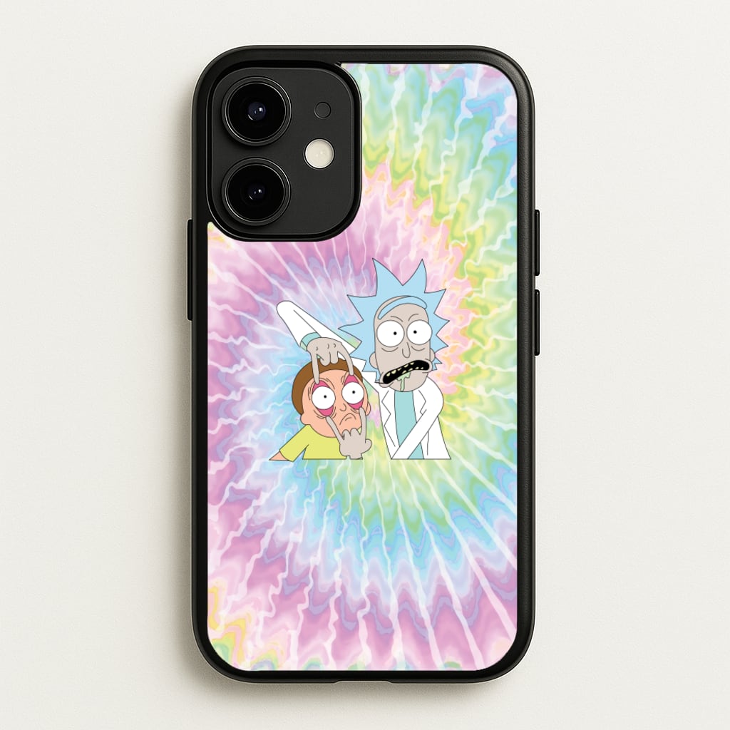 Psychedelic - RAM  - Rick And Morty Phone Case for iPhone 12 Mini