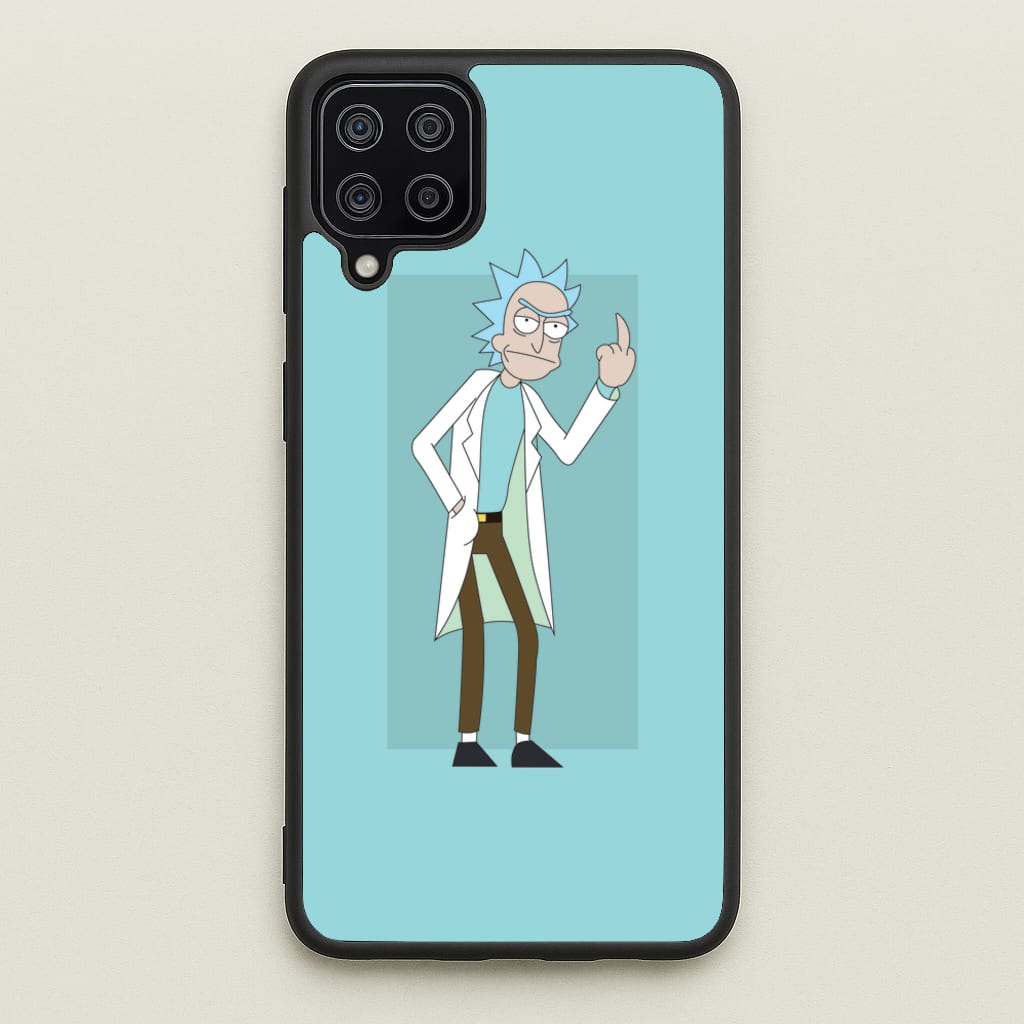 Rick - RAM  - Rick And Morty Phone Case for Galaxy A12