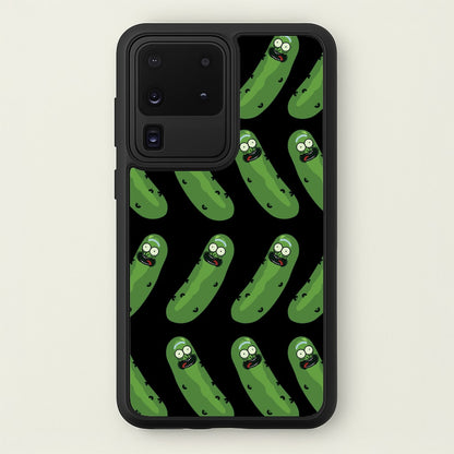 Pickle Rick Pattern - RAM  - Rick And Morty Phone Case for Galaxy S20 Ultra