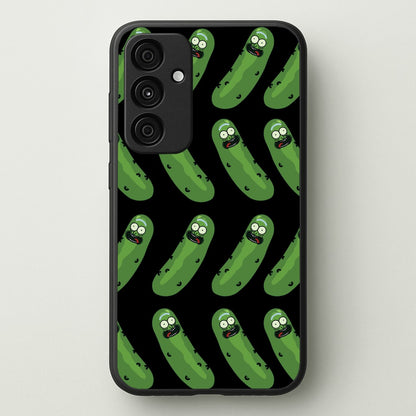 Pickle Rick Pattern - RAM  - Rick And Morty Phone Case for Galaxy A55
