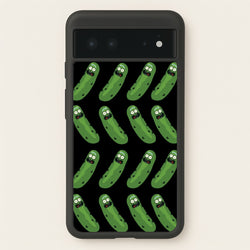 Pickle Rick Pattern - RAM  - Rick And Morty Phone Case for Google Pixel 6